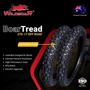 Wild Boar Boar Tread Motorcycle Tyre