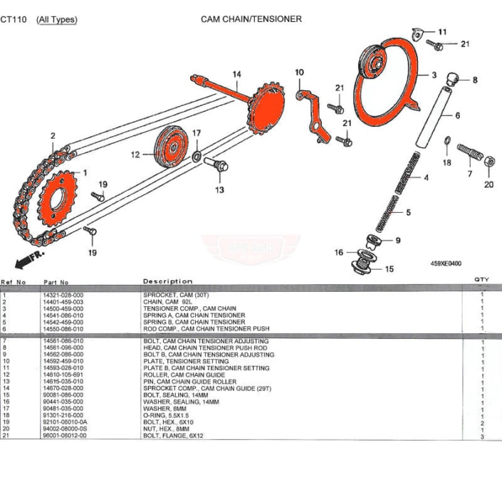 Australia's Largest Postie Bike Parts Supplier Honda CT110 Honda NBC110